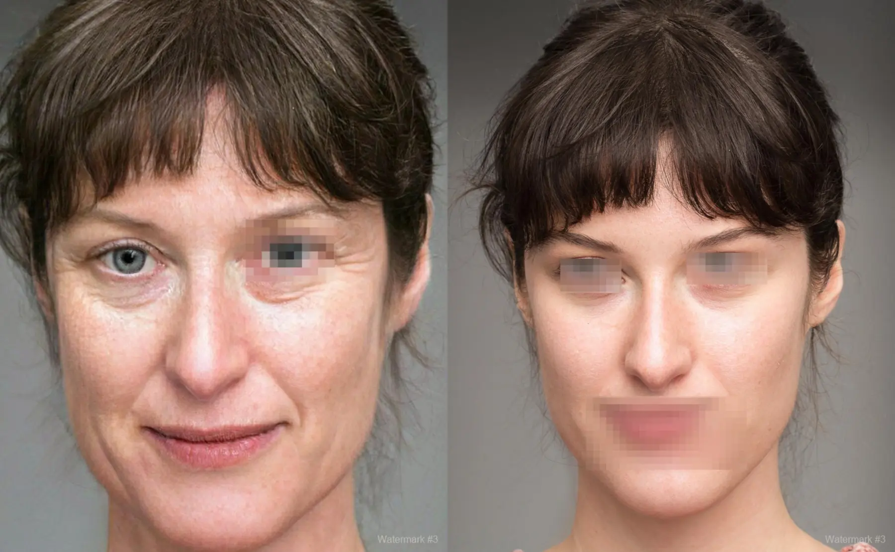 AceLift Eyes: Patient 1 - Before and After  